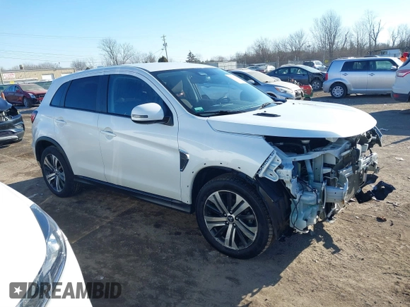 2020 Mitsubishi Outlander Sport ES 2.0 with VIN JA4AR3AUXLU020549, listed as a IAAI auction lot 41410244 with 65,666 mi miles. Bid and sale history available at carsss.com. Image 14.