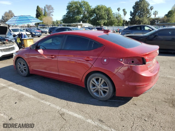 2017 Hyundai Elantra SE with VIN KMHD84LF7HU136028, listed as a Copart auction lot 50410555 with 85,288 mi miles and Salvage Title. Bid and sale history available at carsss.com. Image 2.