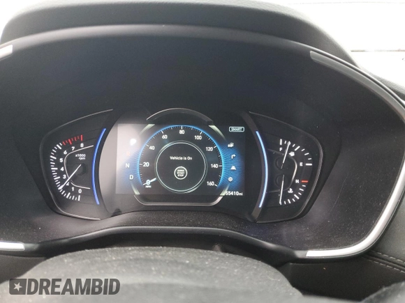 2020 Hyundai Santa Fe Limited with VIN 5NMS5CAA8LH213883, listed as a Copart auction lot 88423355 with 55,410 mi miles and Salvage Title. Bid and sale history available at carsss.com. Image 9.