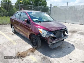 2022 Mitsubishi Mirage ES z VIN ML32FUFJ2NHF06037, wystawiony jako IAAI lot #42346408 z przebiegiem 23 066 mil mil oraz . Historia ofert i sprzedaży dostępna na DreamBid. Obrazek 1.