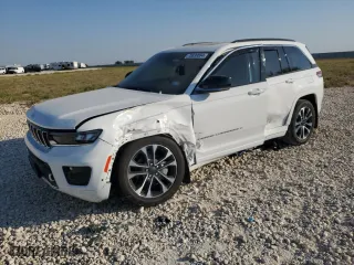 2024 Jeep Grand Cherokee Overland with VIN 1C4RJHDG9RC201739, listed as a Copart auction lot 75530064 with 0 mi miles and Salvage Title. Bid and sale history available at carsss.com. Image 1.