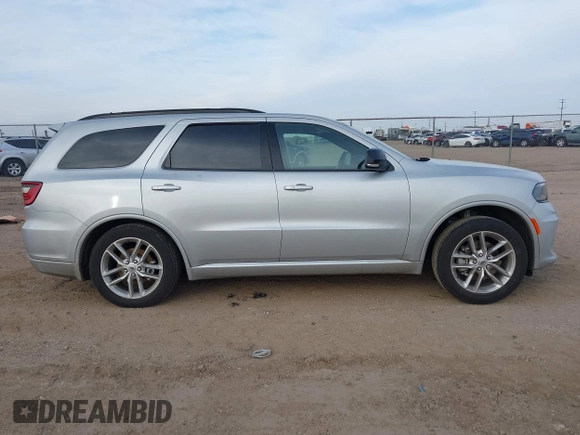 2024 Dodge Durango GT Plus with VIN 1C4RDHDG3RC189756, listed as a IAAI auction lot 41541883 with 31,150 mi miles and . Bid and sale history available at DreamBid. Image 13.