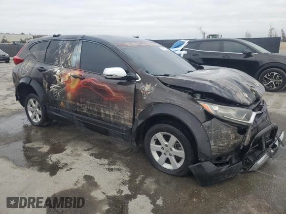 2018 Honda CR-V LX with VIN 2HKRW5H38JH423589, listed as a Copart auction lot 87977035 with 238,898 mi miles and Non Repairable. Bid and sale history available at carsss.com. Image 4.