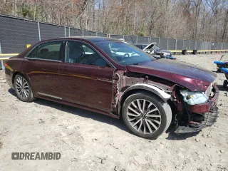 2019 Lincoln Continental Select with VIN 1LN6L9TK3K5600306, listed as a Copart auction lot 51040225 with 85,209 mi miles and Salvage Title. Bid and sale history available at carsss.com. Image 4.