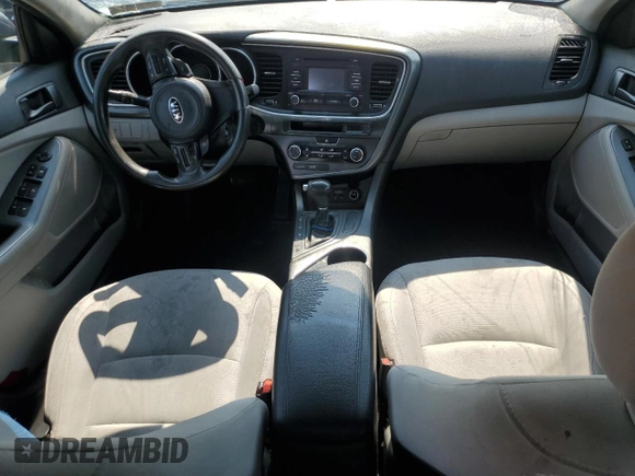 2015 Kia Optima LX with VIN 5XXGM4A78FG384218, listed as a Copart auction lot 60218455 with 149,859 mi miles and Salvage title. Bid and sale history available at DreamBid. Image 8.