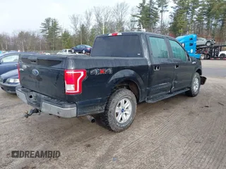 2017 Ford F-150 XL with VIN 1FTEW1EP0HKD12237, listed as a IAAI auction lot 41815013 with 60,167 mi miles. Bid and sale history available at carsss.com. Image 4.