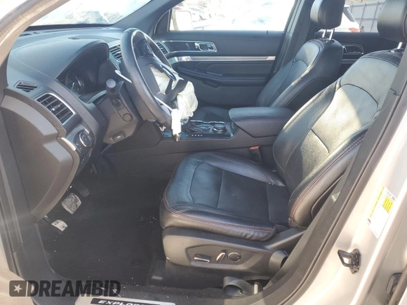 2017 Ford Explorer Sport with VIN 1FM5K8GT7HGA55896, listed as a Copart auction lot 85454684 with 89,526 mi miles and Salvage Title. Bid and sale history available at DreamBid. Image 7.