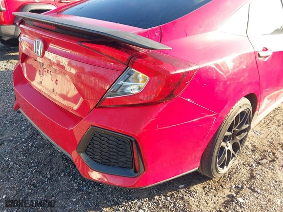 2018 Honda Civic Si Sedan with VIN 2HGFC1E51JH700796, listed as a IAAI auction lot 42004946 with 36,454 mi miles. Bid and sale history available at carsss.com. Image 21.