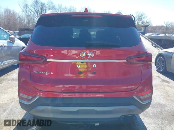 2020 Hyundai Santa Fe SEL w/SULEV with VIN 5NMS33AD3LH254602, listed as a IAAI auction lot 41629661 with 25,949 mi miles. Bid and sale history available at carsss.com. Image 17.