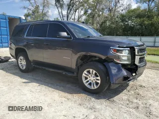 2017 Chevrolet Tahoe LT with VIN 1GNSCBKC6HR277477, listed as a Copart auction lot 46983025 with 136,671 mi miles and Salvage title. Bid and sale history available at DreamBid. Image 4.