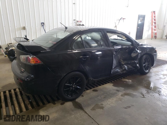 2017 Mitsubishi Lancer ES with VIN JA32U2FU1HU607868, listed as a Copart auction lot 44959803 with 51,582 mi miles and Salvage Title. Bid and sale history available at carsss.com. Image 3.