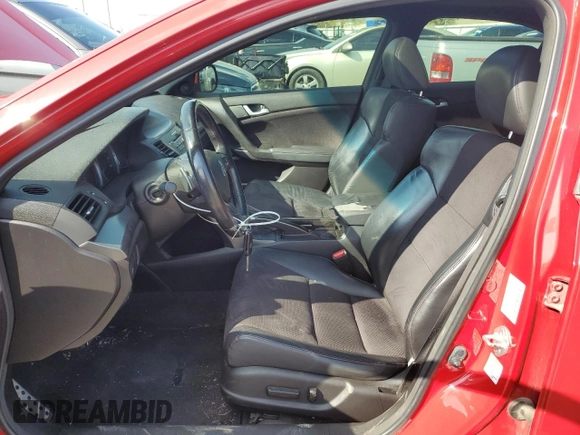 2012 Acura TSX Special Edition with VIN JH4CU2F80CC025878, listed as a Copart auction lot 52851815 with 169,477 mi miles and Salvage title. Bid and sale history available at DreamBid. Image 7.