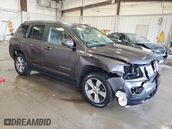2017 Jeep Compass High Altitude with VIN 1C4NJDEB6HD152471, listed as a Copart auction lot 57475915 with 112,630 mi miles and Clean title. Bid and sale history available at DreamBid. Image 4.