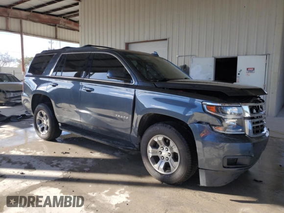 2020 Chevrolet Tahoe LS with VIN 1GNSCAKC0LR307589, listed as a Copart auction lot 44756085 with 66,339 mi miles and Salvage title. Bid and sale history available at DreamBid. Image 4.
