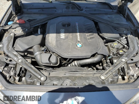 2017 BMW 2 Series with VIN WBA2L1C34HV666785, listed as a Copart auction lot 61775835 with 57,386 mi miles and Salvage title. Bid and sale history available at DreamBid. Image 11.