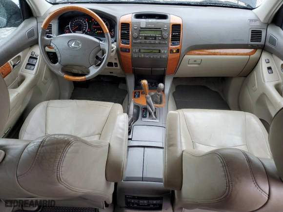 2005 Lexus GX 470 with VIN JTJBT20XX50076791, listed as a Copart auction lot 50433455 with 178,589 mi miles and Clean Title. Bid and sale history available at carsss.com. Image 8.