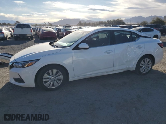 2022 Nissan Sentra S with VIN 3N1AB8BV4NY288465, listed as a Copart auction lot 49730625 with 41,233 mi miles and Salvage Title. Bid and sale history available at carsss.com. Image 1.