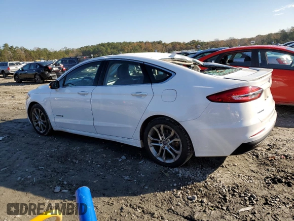 2019 Ford Fusion Hybrid Titanium with VIN 3FA6P0RU0KR181864, listed as a Copart auction lot 68120242 with 102,249 mi miles. Bid and sale history available at carsss.com. Image 2.