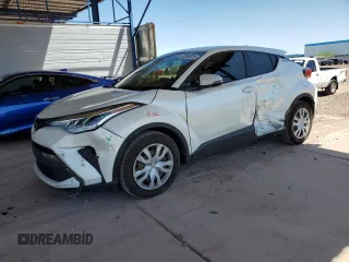 2020 Toyota C-HR LE z VIN JTNKHMBXXL1082705, wystawiony jako Copart lot #53065325 z przebiegiem 208 208 mil mil oraz Szkoda całkowita • Salvage title. Historia ofert i sprzedaży dostępna na DreamBid. Obrazek 1.