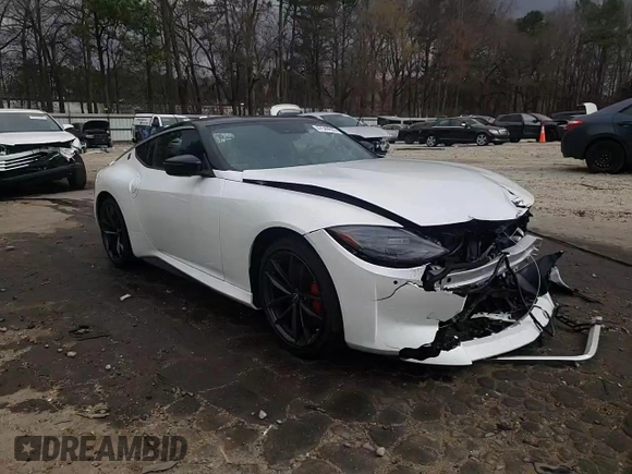 2024 Nissan Z Performance with VIN JN1BZ4BH5RM363668, listed as a Copart auction lot 47549695 with 2,303 mi miles and Salvage Title. Bid and sale history available at DreamBid. Image 13.