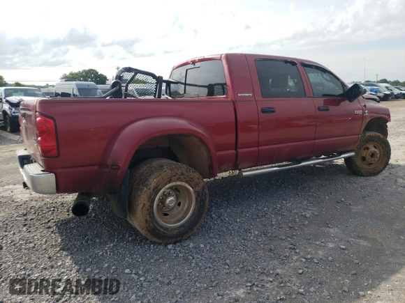 2007 Dodge 3500 SLT with VIN 3D7MX49C97G706574, listed as a Copart auction lot 59835025 with 297,565 mi miles and Clean title. Bid and sale history available at DreamBid. Image 3.