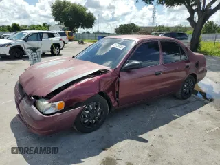 1998 Toyota Corolla VE with VIN 1NXBR12E5WZ041539, listed as a Copart auction lot 61736825 with Not provided miles and Salvage title. Bid and sale history available at DreamBid. Image 1.