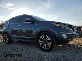 2013 Kia Sportage SX with VIN KNDPCCA61D7511496, listed as a Copart auction lot 87846595 with 171,733 mi miles and Salvage Title. Bid and sale history available at carsss.com. Image 4.