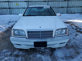 1998 Mercedes-Benz C 230/260/280/320 with VIN WDBHA23G1WA570692, listed as a Copart auction lot 42593755 with Not Provided miles and Salvage Title. Bid and sale history available at carsss.com. Image 5.