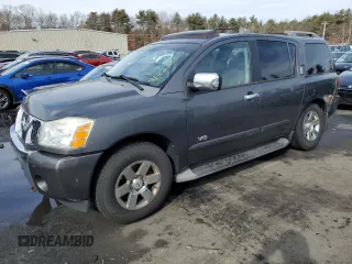 2007 Nissan Armada SE with VIN 5N1AA08C07N715031, listed as a Copart auction lot 46733305 with 156,341 mi miles and Clean title. Bid and sale history available at DreamBid. Image 1.