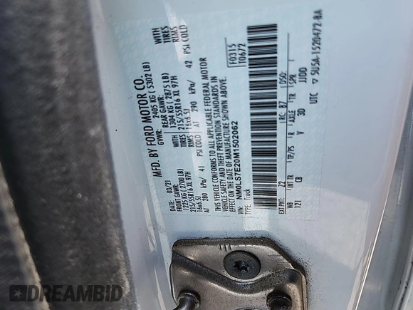 2021 Ford Transit Connect XL с VIN NM0LS7E20M1502062, выставлен на аукционе IAAI как лот 42785328 с пробегом 56 823 миль миль и . История ставок и продаж доступна на DreamBid. Изображение 28.