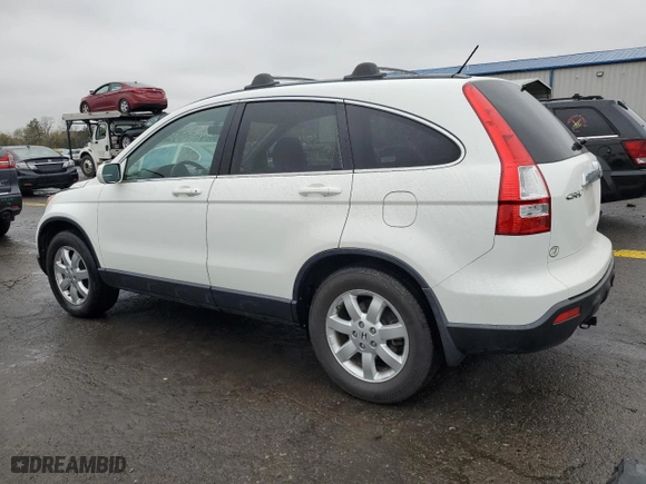 2007 Honda CR-V EX-L with VIN JHLRE48707C035408, listed as a Copart auction lot 52322795 with 84,291 mi miles and Salvage Title. Bid and sale history available at carsss.com. Image 2.