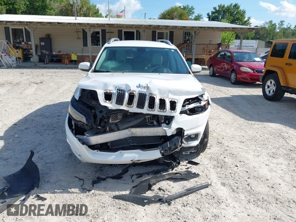 2019 Jeep Cherokee Limited with VIN 1C4PJLDX1KD302882, listed as a IAAI auction lot 42191309 with 79,426 mi miles and . Bid and sale history available at DreamBid. Image 6.