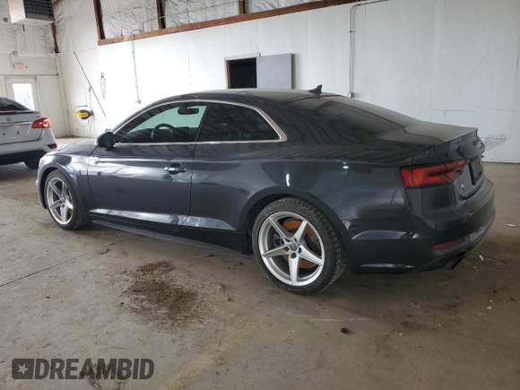 2019 Audi A5 Premium Plus with VIN WAUTNAF54KA008183, listed as a Copart auction lot 50423625 with 50,476 mi miles and Salvage Title. Bid and sale history available at DreamBid. Image 2.