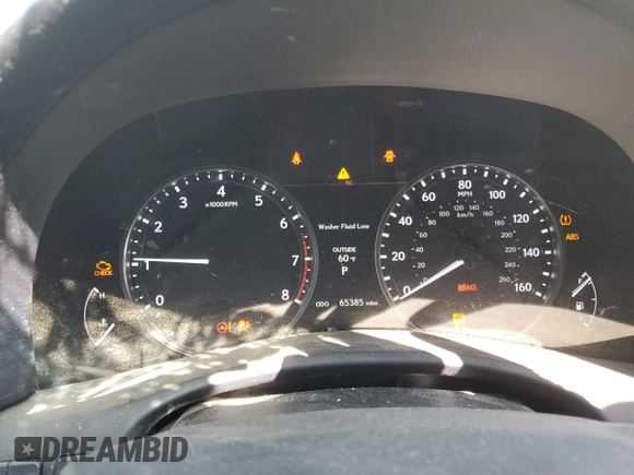 2015 Lexus GS 350 with VIN JTHCE1BL6FA006009, listed as a Copart auction lot 53400735 with 65,385 mi miles and Salvage Title. Bid and sale history available at carsss.com. Image 9.