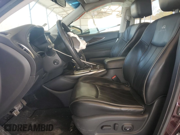 2013 Infiniti JX35 with VIN 5N1AL0MM9DC337002, listed as a Copart auction lot 51002775 with 128,836 mi miles and Salvage Title. Bid and sale history available at carsss.com. Image 7.