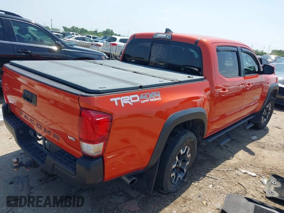 2017 Toyota Tacoma SR5 with VIN 5TFCZ5AN4HX091383, listed as a IAAI auction lot 42202505 with 82,000 mi miles and . Bid and sale history available at DreamBid. Image 4.