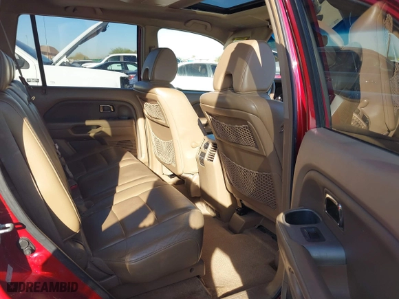 2006 Honda Pilot EX-L with RES with VIN 2HKYF186X6H509492, listed as a IAAI auction lot 41831784 with 228,948 mi miles. Bid and sale history available at carsss.com. Image 8.