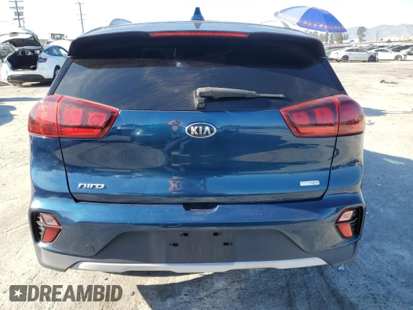 2020 Kia Niro LXS with VIN KNDCB3LC0L5448941, listed as a Copart auction lot 46577025 with 123,042 mi miles and Salvage Title. Bid and sale history available at carsss.com. Image 6.