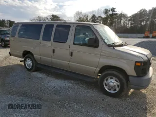 2010 Ford Econoline Passenger XL with VIN 1FBSS3BL9ADA05322, listed as a Copart auction lot 45006675 with 119,647 mi miles and Salvage Title. Bid and sale history available at carsss.com. Image 4.