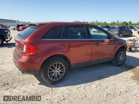 2014 Ford Edge Limited with VIN 2FMDK3KCXEBA38910, listed as a Copart auction lot 51350555 with 182,001 mi miles and Salvage Title. Bid and sale history available at carsss.com. Image 3.