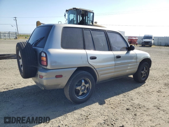 2000 Toyota RAV4 with VIN JT3GP10V2Y0052306, listed as a Copart auction lot 54726325 with 244,910 mi miles and Salvage title. Bid and sale history available at DreamBid. Image 3.