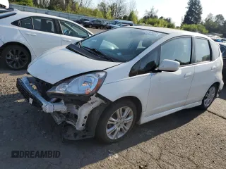 2009 Honda Fit Sport with VIN JHMGE88419S072959, listed as a Copart auction lot 54209375 with 113,568 mi miles and Salvage title. Bid and sale history available at DreamBid. Image 1.