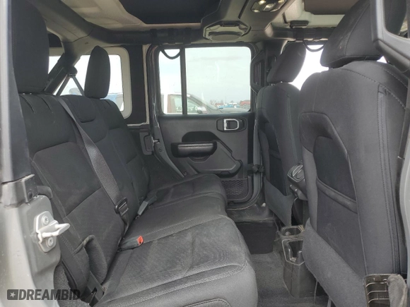 2020 Jeep Wrangler Unlimited Sport Altitude with VIN 1C4HJXDG2LW325430, listed as a Copart auction lot 46953185 with 69,919 mi miles and Salvage Title. Bid and sale history available at carsss.com. Image 10.