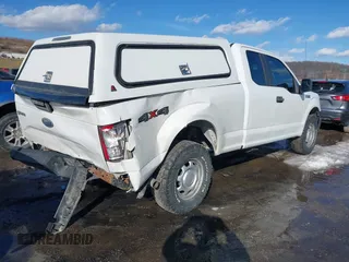 2017 Ford F-150 XL with VIN 1FTFX1EF3HFB90524, listed as a IAAI auction lot 41451534 with 156,782 mi miles. Bid and sale history available at carsss.com. Image 4.