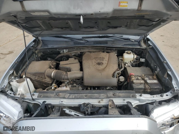 2022 Toyota Tacoma 4WD SR with VIN 3TMCZ5AN7NM476213, listed as a Copart auction lot 45156265 with 48,158 mi miles and Salvage Title. Bid and sale history available at carsss.com. Image 12.