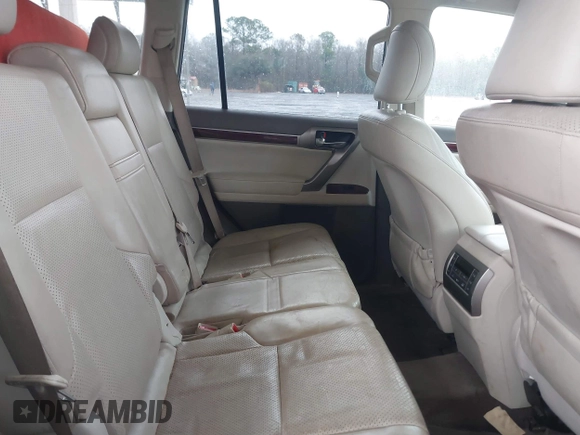 2010 Lexus GX 460 with VIN JTJBM7FX5A5009630, listed as a IAAI auction lot 41605344 with Not Provided miles and . Bid and sale history available at DreamBid. Image 8.