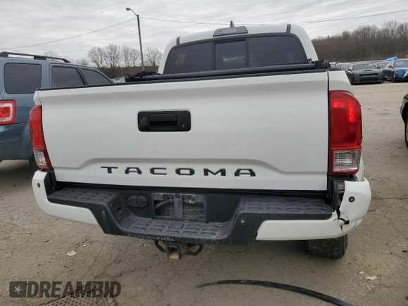 2016 Toyota Tacoma SR with VIN 3TMCZ5AN4GM021273, listed as a Copart auction lot 48243655 with 132,225 mi miles and Salvage Title. Bid and sale history available at carsss.com. Image 6.