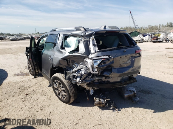 2020 GMC Acadia SLT with VIN 1GKKNMLS1LZ236143, listed as a Copart auction lot 32070621 with 10,445 mi miles and Non Repairable. Bid and sale history available at DreamBid. Image 3.