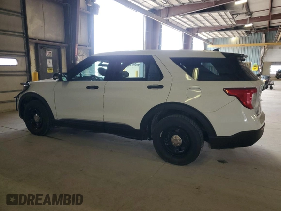 2020 Ford Police Interceptor Utility z VIN 1FM5K8AB3LGB22602, wystawiony jako Copart lot #55421965 z przebiegiem 84 875 mil mil oraz Czysty tytuł • Clean title. Historia ofert i sprzedaży dostępna na DreamBid. Obrazek 2.