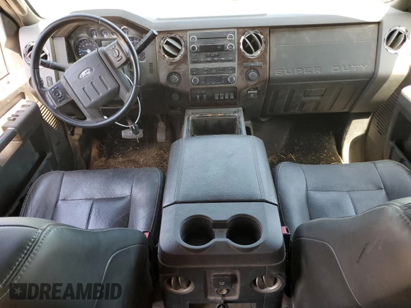 2011 Ford F-350 Platinum with VIN 1FT8W3B6XBEC15685, listed as a Copart auction lot 57236965 with 130,575 mi miles and Salvage title. Bid and sale history available at DreamBid. Image 8.